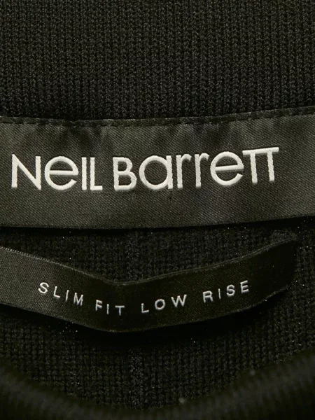 Pantaloni Neil Barrett alergare negru
