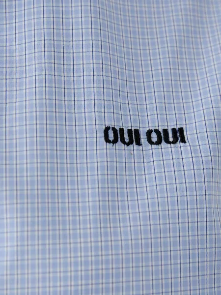 Рубашка Oui голубая