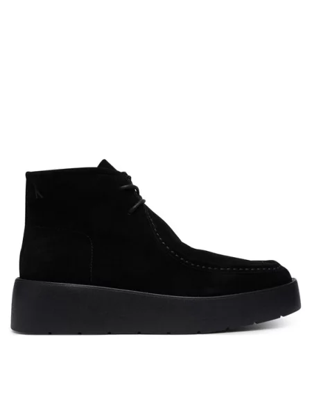 Calvin Klein Auliniai batai Flatf Lace Up Apr Cut Boot juoda