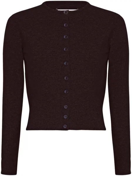 Cardigan Maison Margiela de lână maro