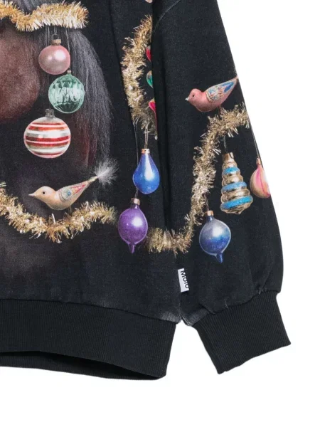 Sweter dziecięcy Molo czarny