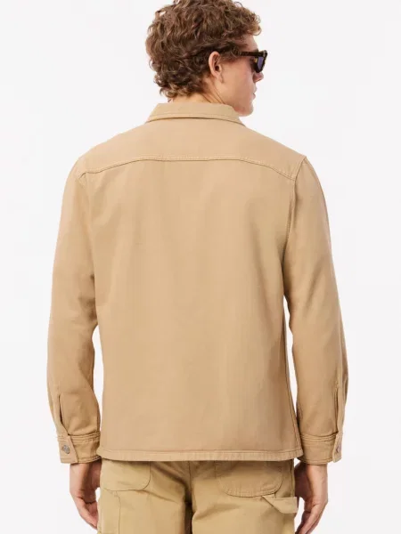 Рубашка Lacoste коричневая