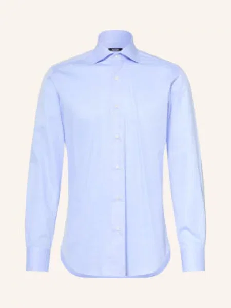 Barba Napoli Košile Slim Fit tmavě modrá