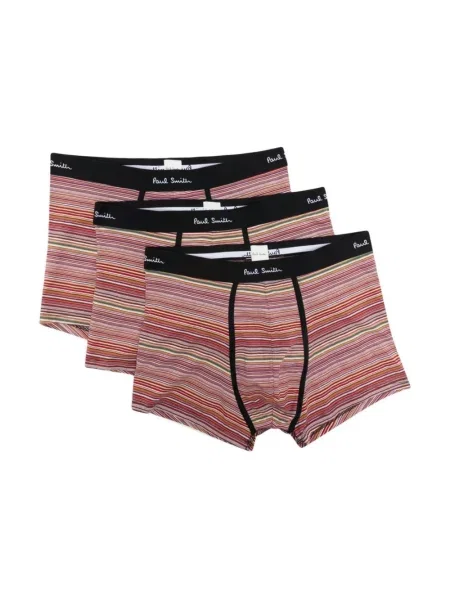 Szorty Paul Smith w paski z paskiem