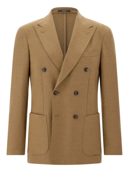 Boggi Milano Suknjič B Jersey svetlo rjava