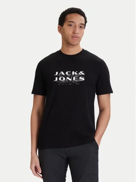 Jack & Jones T-Shirt Fusion czarny