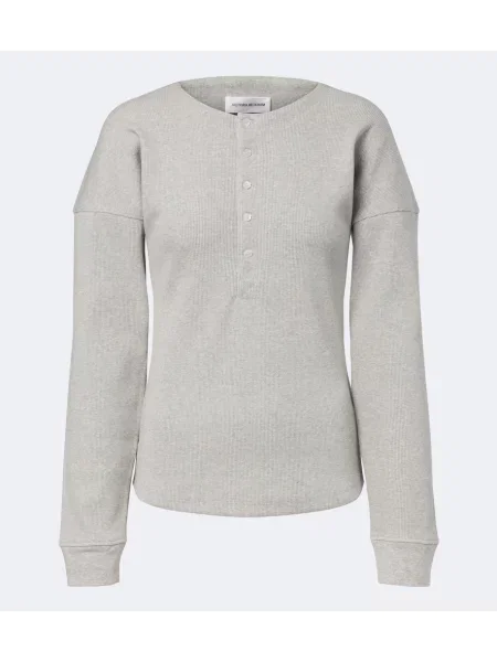 Top Victoria Beckham tricotate gri