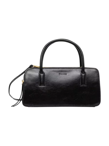 Pollini torebka crossbody skórzana czarna
