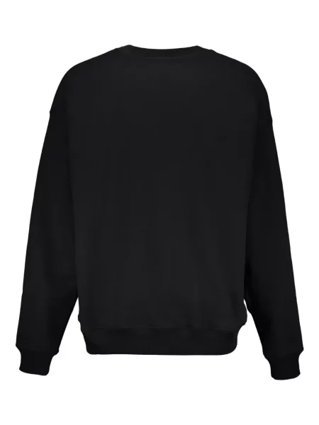Lung hanorac Off-white cu autograf alb