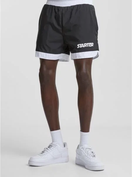 Pantaloni scurți Starter Black Label retro negru
