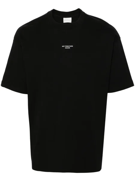 Tricou Drole De Monsieur cu imagine negru