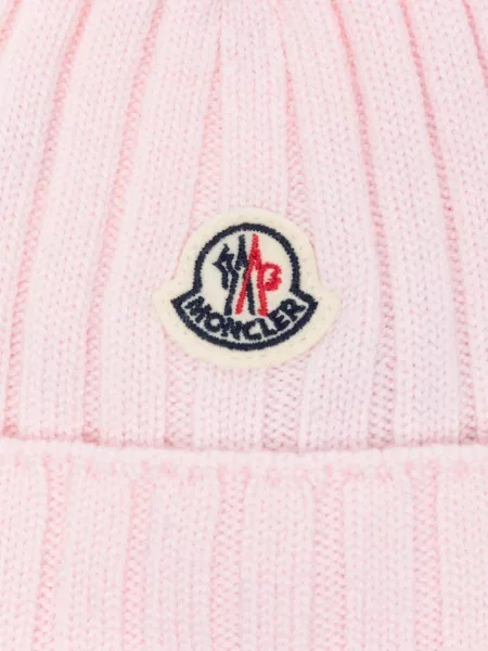 Σκούφος Moncler Enfant ροζ