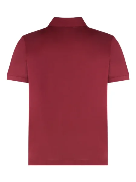 Polo Paul & Shark cu broderie scurt roșu