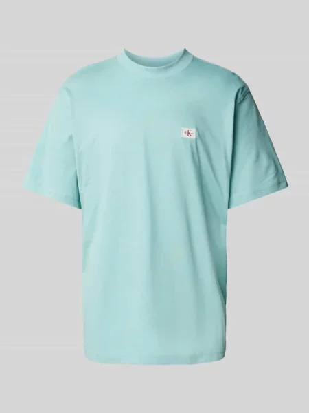 T-shirt z detalem z logo Calvin Klein Jeans