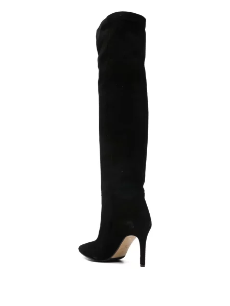 Cizme L Arianna din piele de căprioară negru