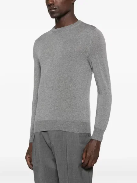 Tricou Canali de lână gri