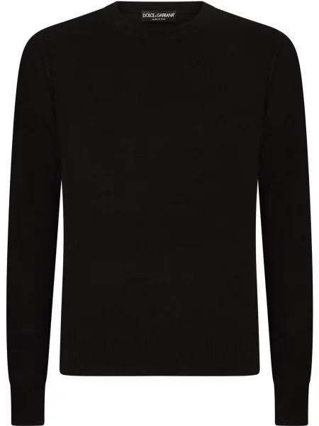 Pulover Dolce & Gabbana din cașmir negru