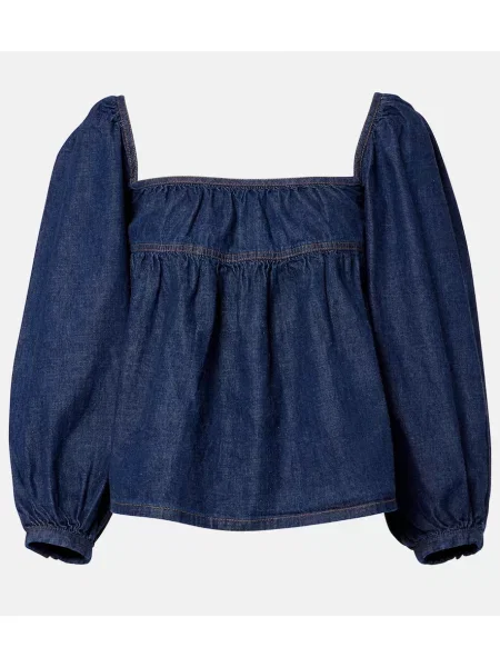 Bluză Saint Laurent albastru