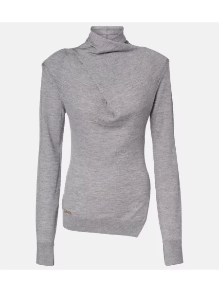 Heláncă The Attico de lână gri