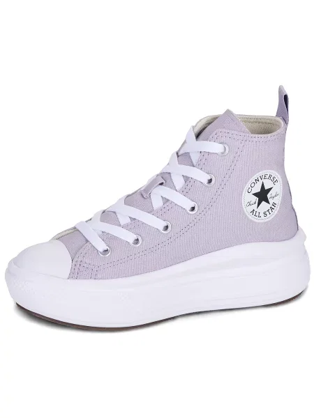 Členkové topánky Converse fialová