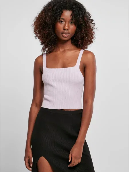 Dzianinowy top Urban Classics szary