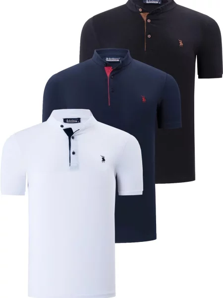 Tricou polo Dewberry negru