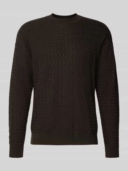 Sweter z dzianiny z mieszanka i wełny model VALDRIK' Drykorn