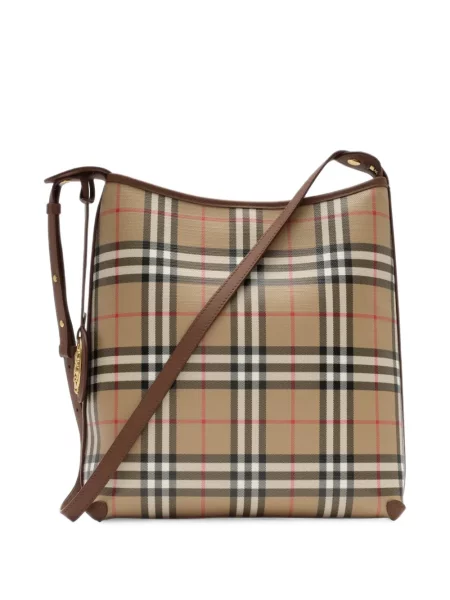 Geantă Burberry în carouri