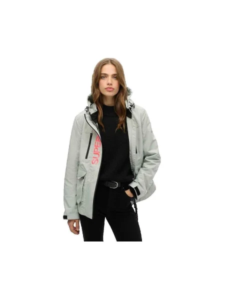 Vetrovka Superdry sivá