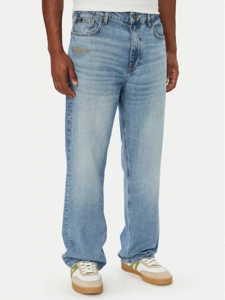 Jeansy Guess Jeans modré