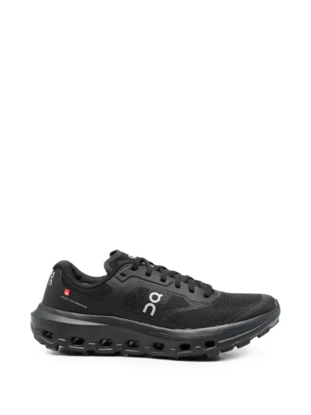 Sneakerși On plasă negru