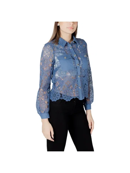 Bluză Morgan din dantelă negru