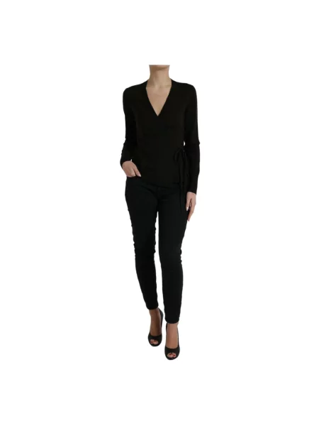 Sweter Dolce And Gabbana wełniany czarny
