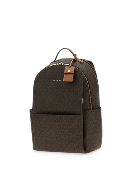 Rucsac Michael Michael Kors cu imagine din piele verde