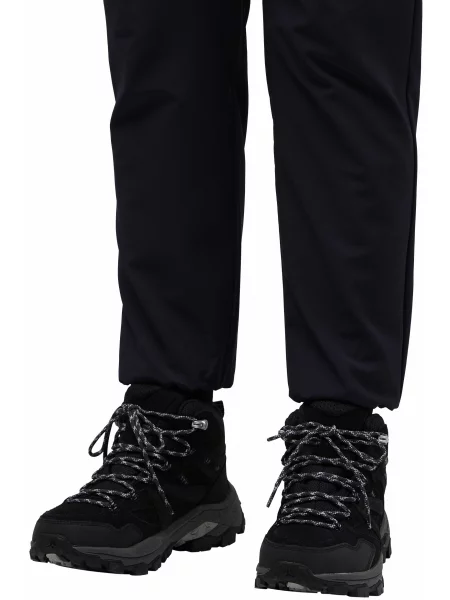 Кожаные ботинки Jack Wolfskin серые