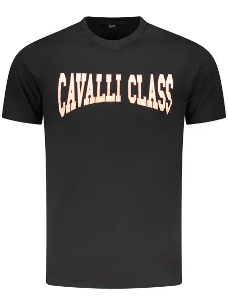 Tricou Cavalli Class cu mâneci scurte bej