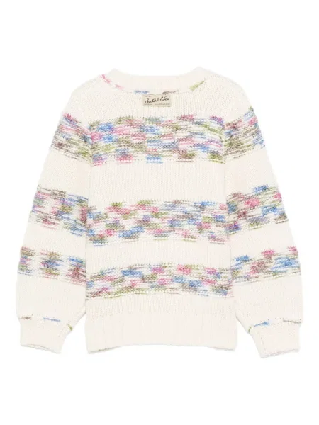 Πουλόβερ Scotch & Soda λευκό