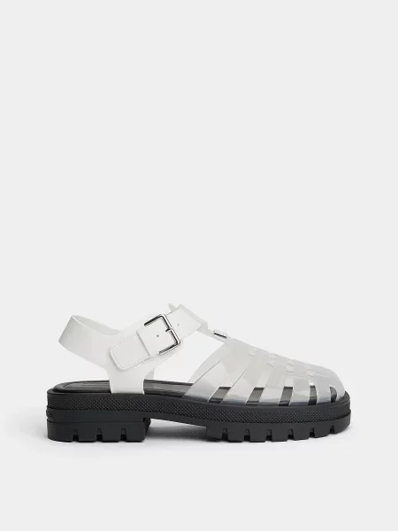 Сандалії Tommy Hilfiger TJW JELLY FISHERMAN SANDAL термопластичний поліуретан білий