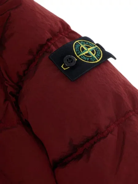 Płaszcz dziecięcy Stone Island czerwony