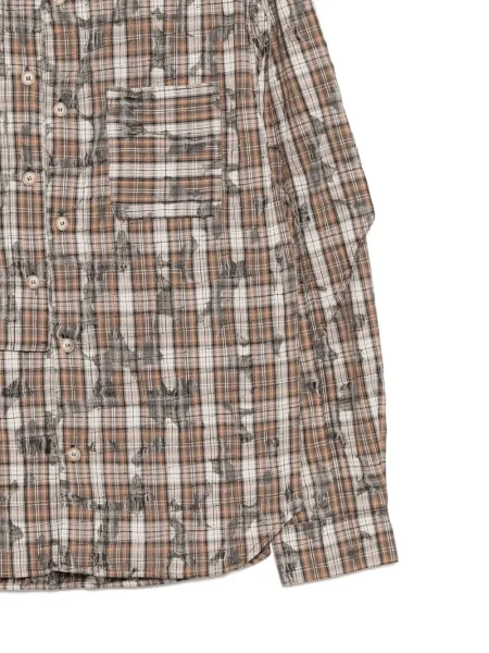 Карирана риза Andersson Bell кафяво