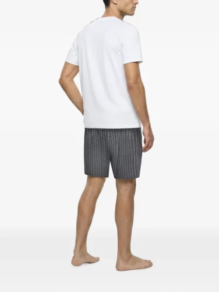 Scurt pijamale Karl Lagerfeld alb