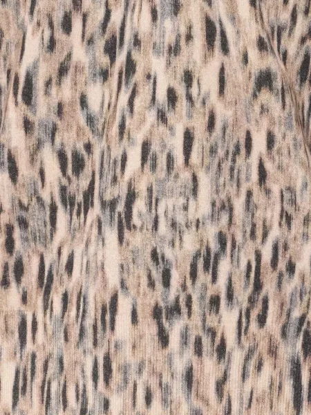 Pulover Liu Jo cu imagine cu model leopard cu decolteu în V