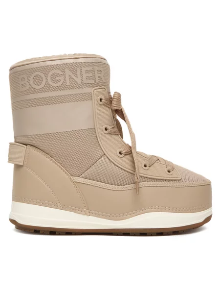 Дутики Bogner бежевые