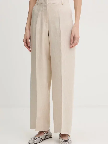 Weekend Max Mara pantaloni pentru femei din MALIZIA bej