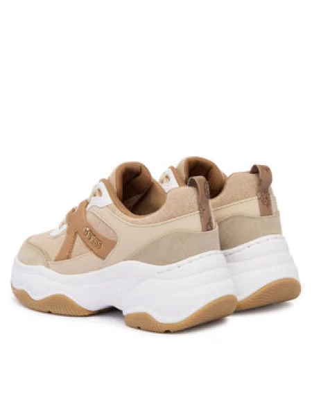 Sneakersy Guess béžová