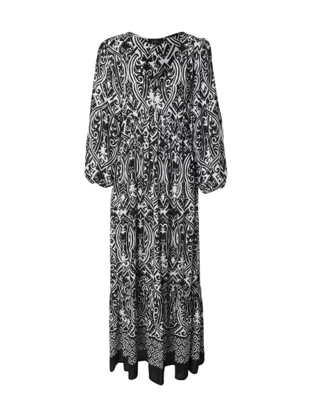 Monari Rochie crem negru
