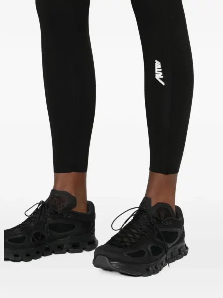 Leggings Autry cu imagine negru