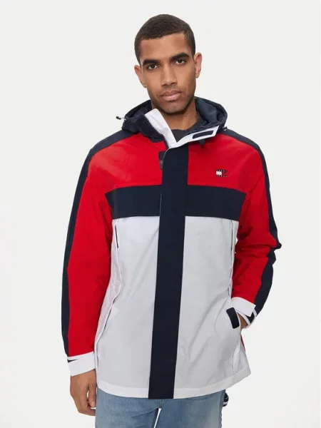 Tommy Jeans Parka Archive crvena