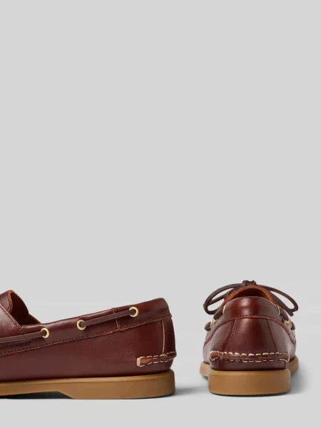 Loafersy z naturalnej skóry bydlęcej welurowej model LOUI M' Vagabond