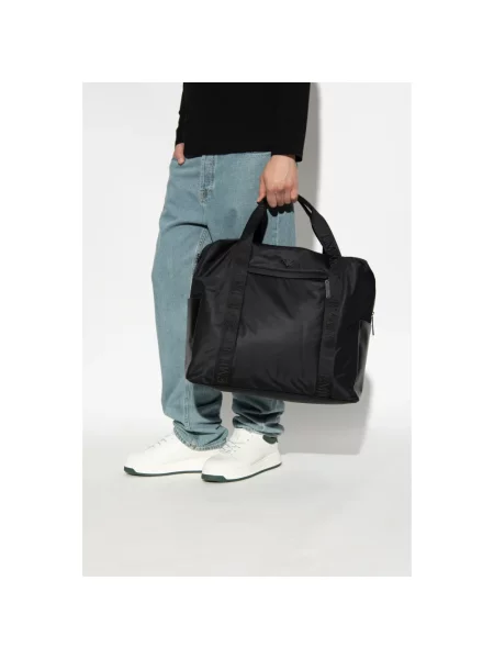 Torba Emporio Armani z logo czarna